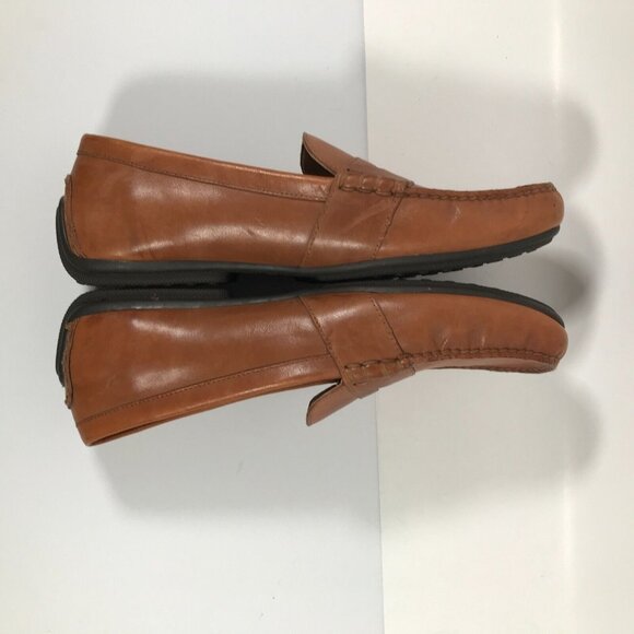Polo Ralph Lauren Reynold Tan Loafers Driving Shoes Mens US 13D UK 12.5 EU 46 - Picture 8 of 16